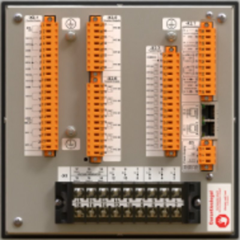 Electronic assembly, front view